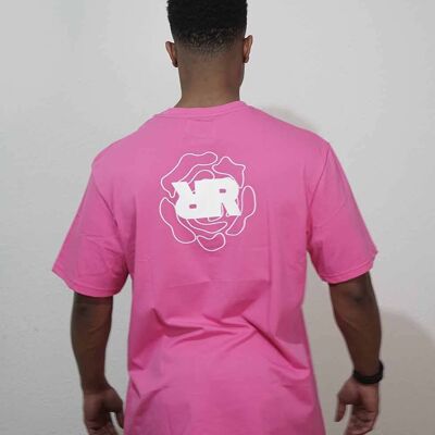 ROZERTYS RR PINK OVERSIZE TEE