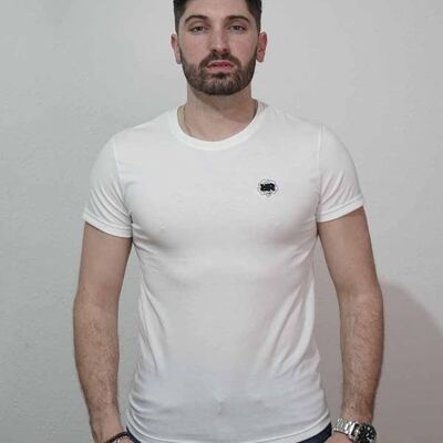 ROZERTYS RR PLAIN WHITE TEE