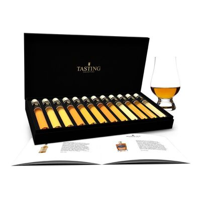 Scotch Whisky Tasting Collection 12 Tubes en coffret cadeau, Set 5