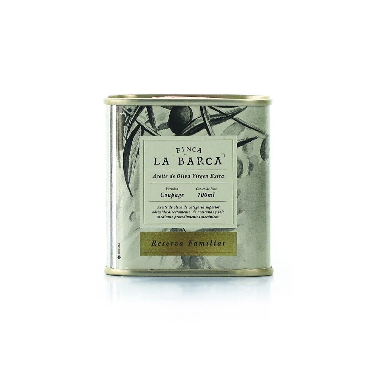 Olio Extravergine di Oliva "RISERVA FAMIGLIA" lattina 100 ml.