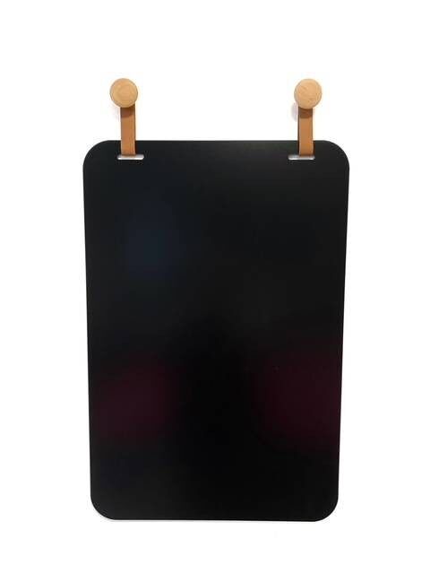 Pizarra Negra de 40 x 60 cm estilo nórdico sin marco