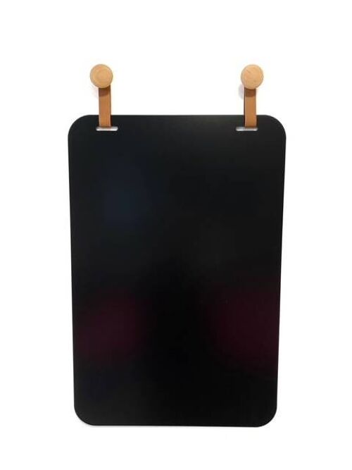 Pizarra Negra de 60 x 80 cm estilo nórdico sin marco