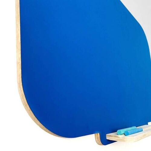 Pizarra tiza Azul tendencia 60 x 40 cm decorativa bandeja madera