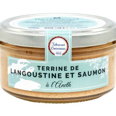 Langoustine and salmon terrine with dill 130g