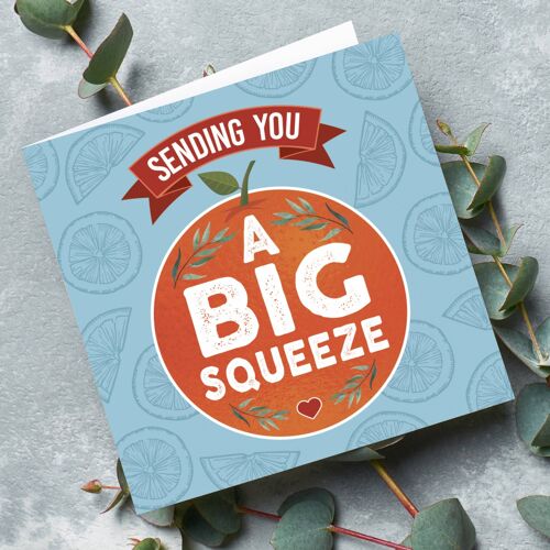 Sending You A Big Squeeze Card