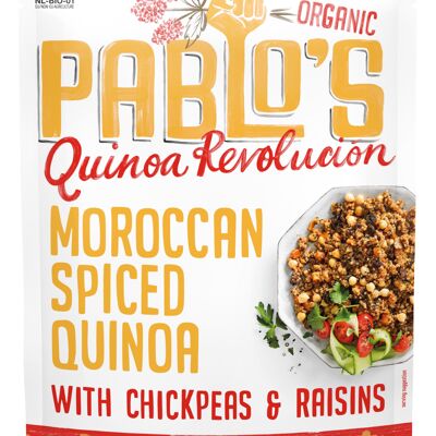 Moroccan Spiced Quinoa with Chickpeas & Raisins 210 gram - Organic & Gluten Free