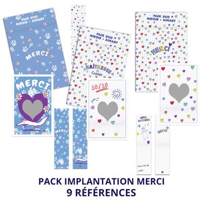 Implementation pack Thank you | 9 references