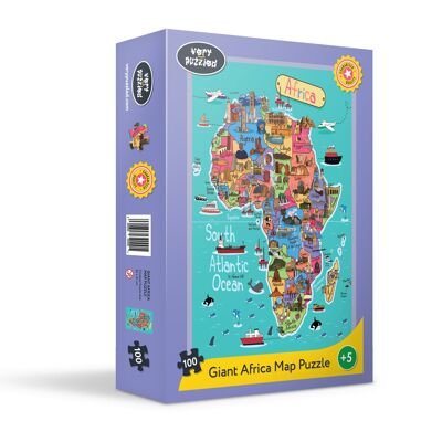 Africa Map Puzzle (32 pieces)