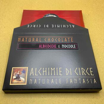 Chocolat Naturel - Abricot et Noisettes 1