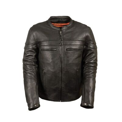 Milwaukee Leather Veste en cuir pour homme