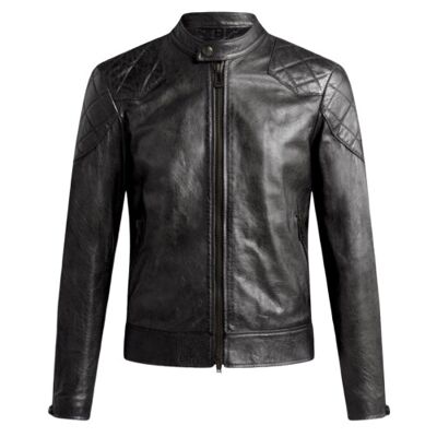 DEAD MAN BLACK LEATHER JACKET