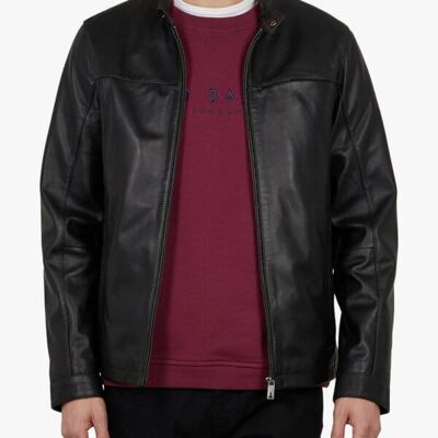 TED BAKER CARGO LEATHER JACKET