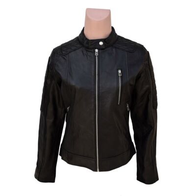 Katie Lambskin Leather Jacket