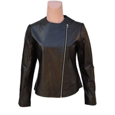 Chaqueta bomber negra Alana