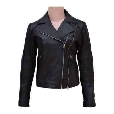 Leather Short Coat For Women