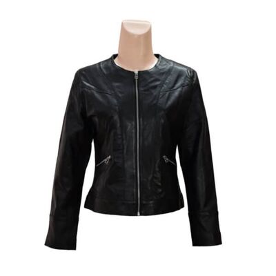 Leather Wear Simple Jacket