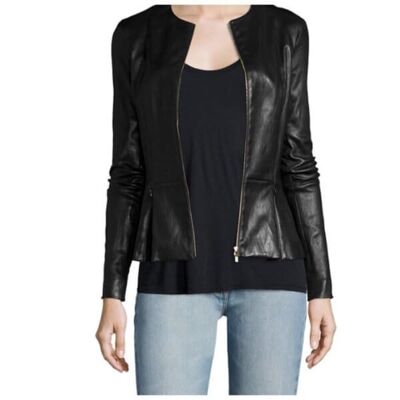 Alexandria Real Leather Jacket