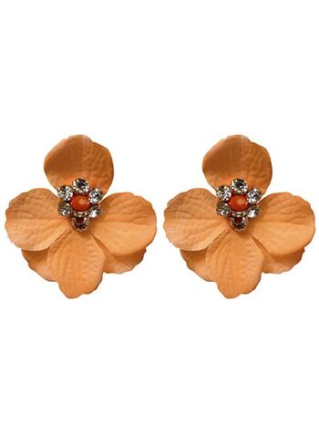 BOUCLES D'OREILLES FLEUR D'ORANGER