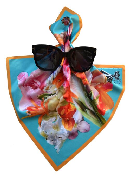 Multifunctional cloth, glasses handkerchief, model -blossom