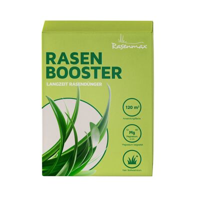 Rasenmax Rasendünger Rasen Booster 3 kg – für 120 m2 Rasenfläche