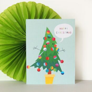 SM54 Mini carte sapin de Noël 2