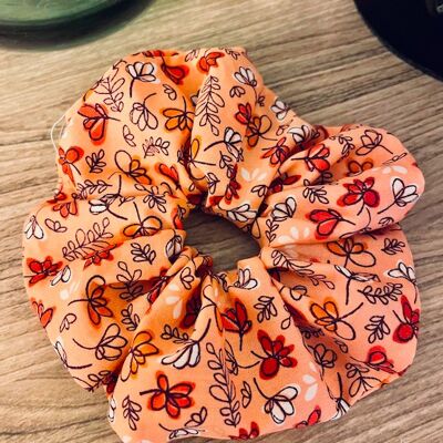 Orange scrunchie