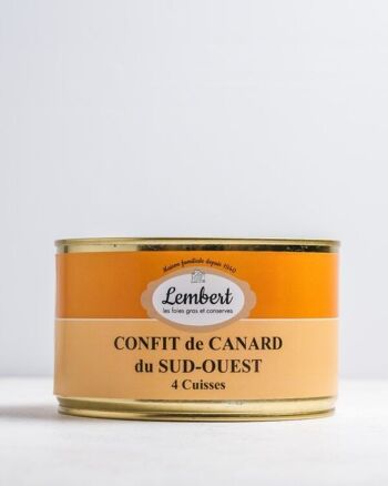 Confits de Canard 4 cuisses - 1400g 1