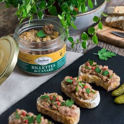 Enten-Rillettes - verrine