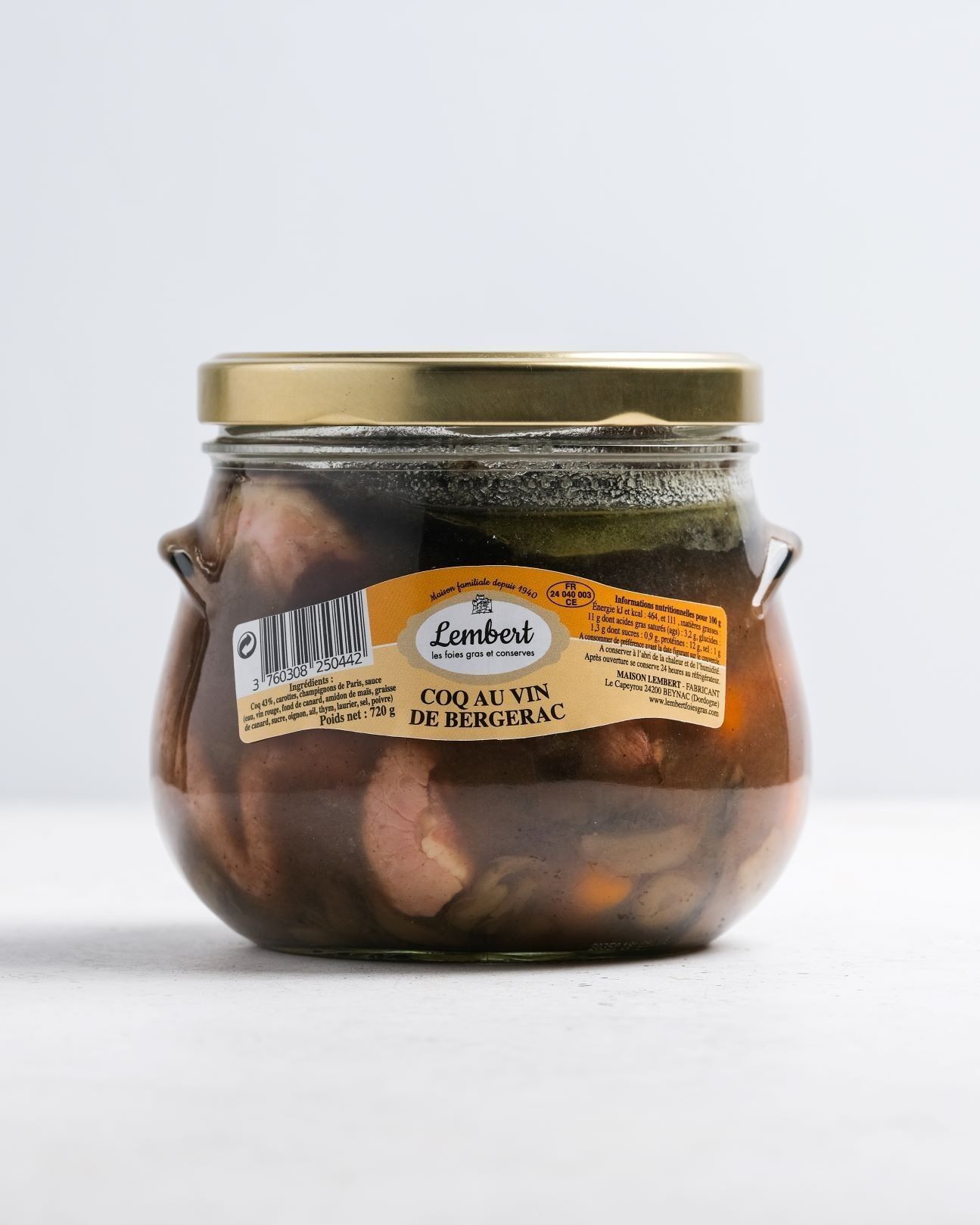 Gallo al vino Bergerac