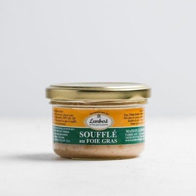 Soufflé au foie gras.