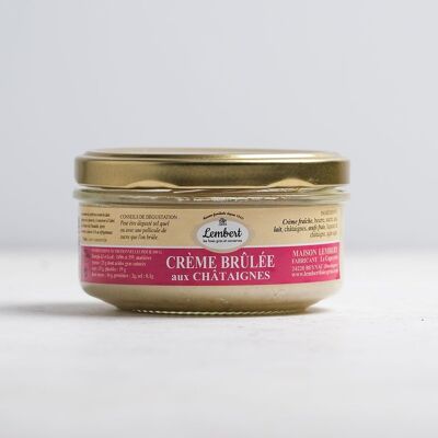 Chestnut Crème Brûlée.