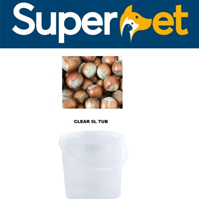Superpet 'Just A Tub' 5L Hazelnuts For Birds And Squirrels