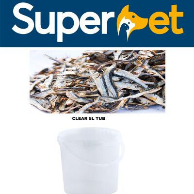 Superpet 'Just A Tub' 5L Dried Sprats For Dogs