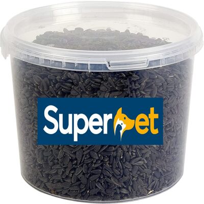 Superpet 'Just A Tub' 5L Black Sunflower Seeds For Birds