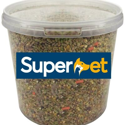 Superpet 'Just A Tub' 5L Robin Song Mix For Birds