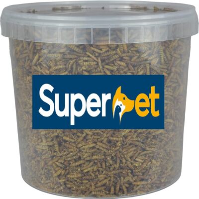 Superpet 'Just A Tub' 5L Dried Calciworms For Birds