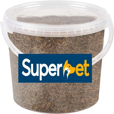 Superpet 'Just A Tub' 5L Dried Mealworms For Birds