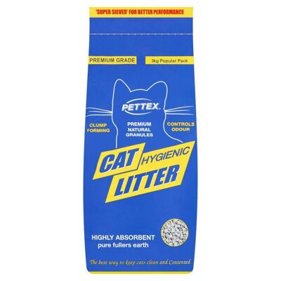 Pettex Premium Grey Cat Litter 3kg