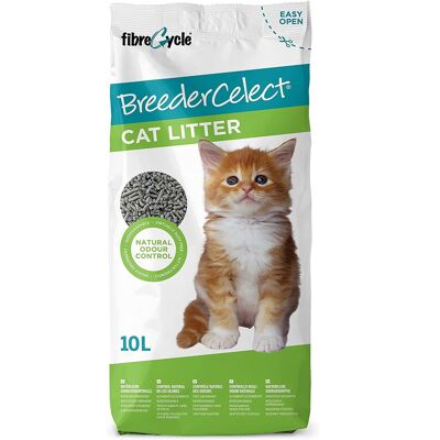 Fibre Cycle BreederCelect Cat Litter 10L