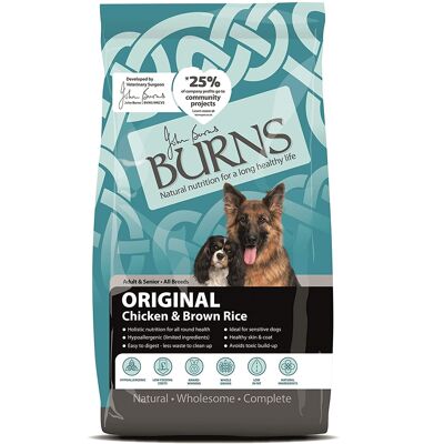 Burns Original Chicken & Brown Rice Complete Dog Food 6kg