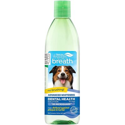 TropiClean Fresh Breath Advanced Whitening Oral Care Water Additive 473ml