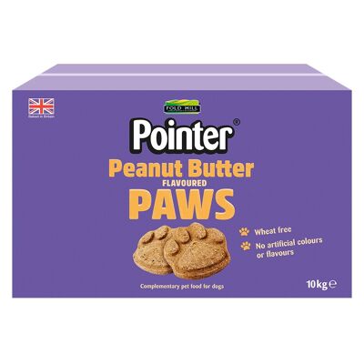Pointer Peanut Butter Flavoured Paws 10kg