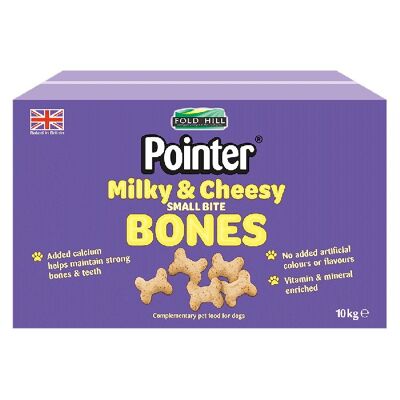 Pointer Milky & Cheesy Small Bite Bones 10kg