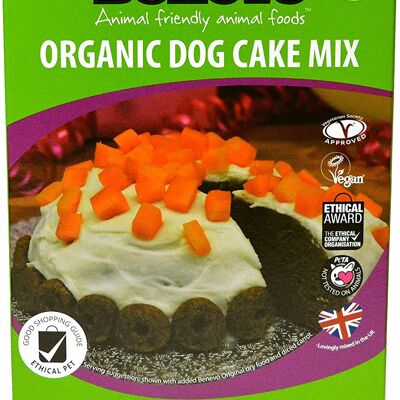 Benevo Organic Carob & Cinnamon Dog Cake Mix 140g