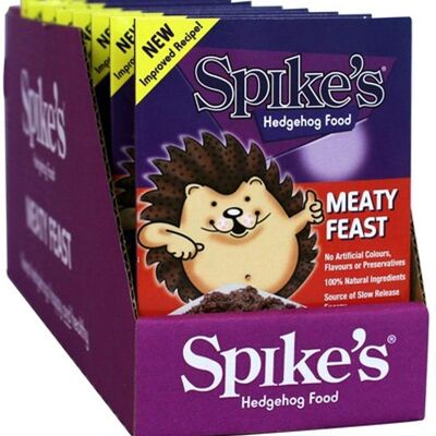 Spike's Meaty Feast Hedgehog Food (8 x 140g)