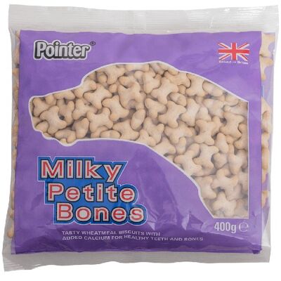 Pointer Milky Petite Bones 6 x 400g