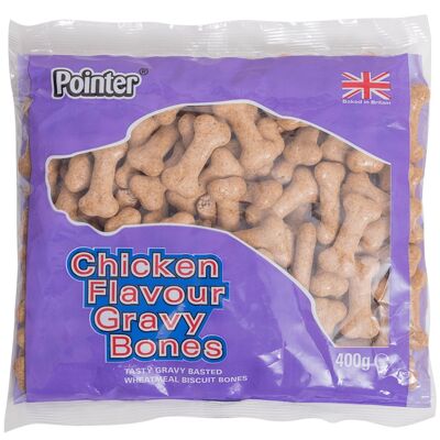Pointer Chicken Flavoured Gravy Bones 6 x 400g