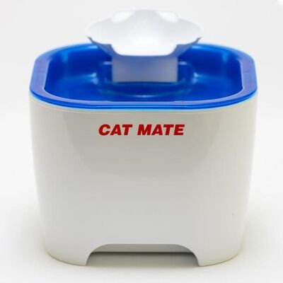 Cat Mate 3 Litre Shell Pet Fountain - White/Blue (412)