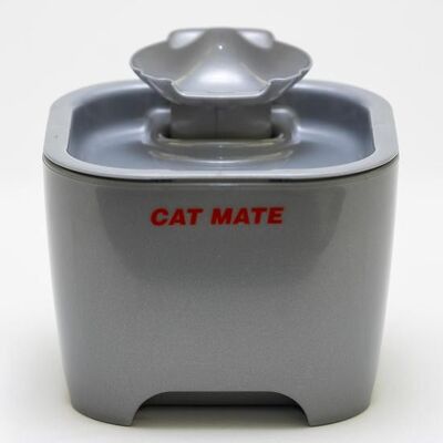Cat Mate 3 Litre Shell Pet Fountain - Titanium (411)