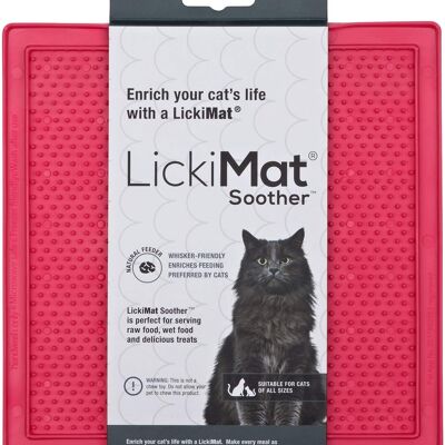 LickiMat Soother for Cats Pink